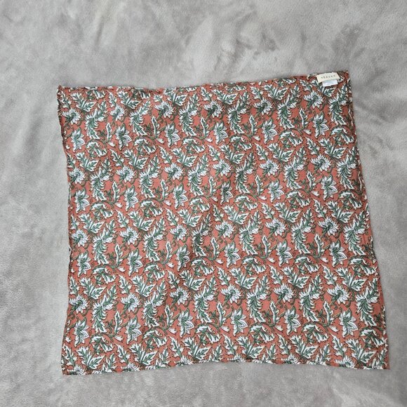 Sézane Multicolor Floral Scarf, Cotton - Picture 5 of 9